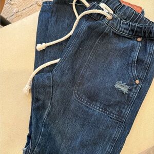 One Teaspoon Dark Blue Relaxed Jeans